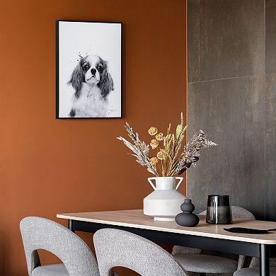 Empire Art Direct King Charles Spaniel Framed Wall Art