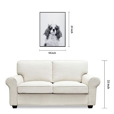 Empire Art Direct King Charles Spaniel Framed Wall Art