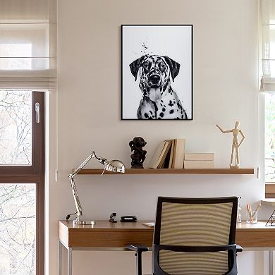 Empire Art Direct Dalmatian Framed Wall Art