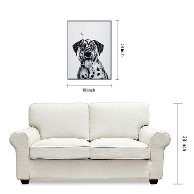 Empire Art Direct Dalmatian Framed Wall Art