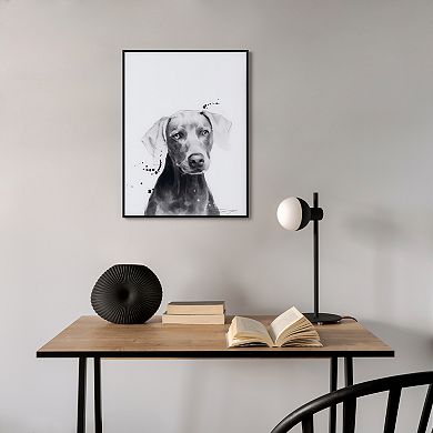 Empire Art Direct Weimaraner Framed Wall Art