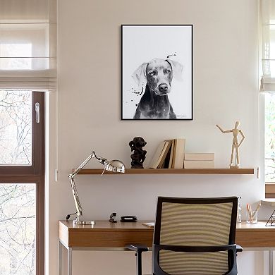 Empire Art Direct Weimaraner Framed Wall Art
