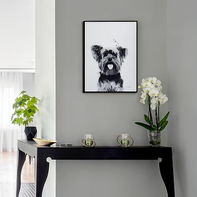 Empire Art Direct Yorkshire Terrier Framed Wall Art