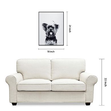 Empire Art Direct Yorkshire Terrier Framed Wall Art