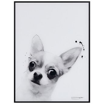 Empire Art Direct Chihuahua Framed Wall Art