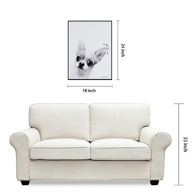 Empire Art Direct Chihuahua Framed Wall Art