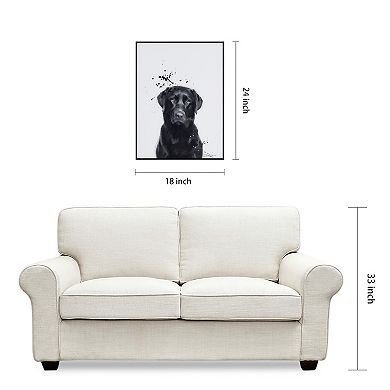 Empire Art Direct Labrador Retriever Framed Wall Art
