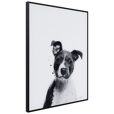 Empire Art Direct Pitbull Framed Wall Art