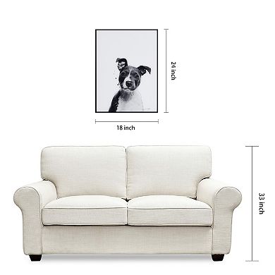 Empire Art Direct Pitbull Framed Wall Art