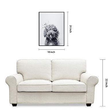 Empire Art Direct Labradoodle Framed Wall Art
