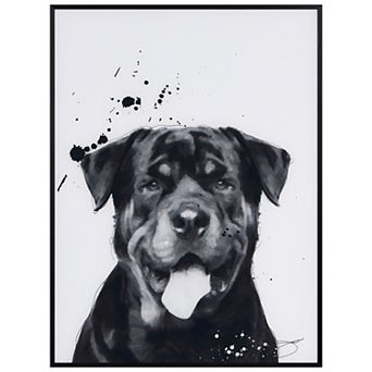 Empire Art Direct Rottweiler Framed Wall Art