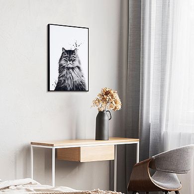 Empire Art Direct Nebelung Framed Wall Art