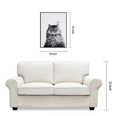 Empire Art Direct Nebelung Framed Wall Art