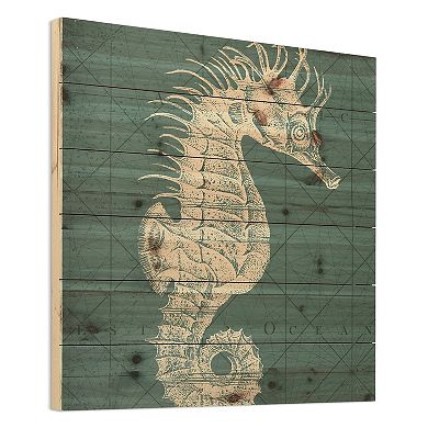 Empire Art Direct Coastal Menagerie C Arte de Legno Wood Wall Art