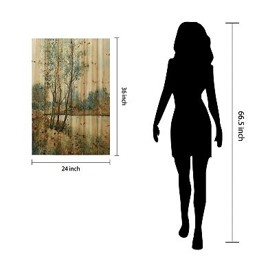 Empire Art Direct Early Spring 2 Arte de Legno Wood Wall Art