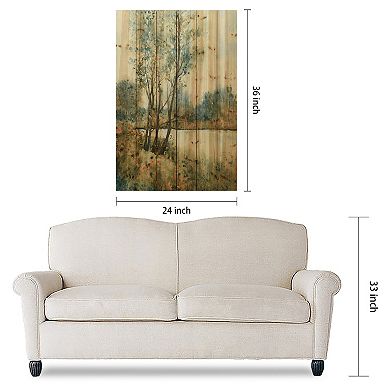 Empire Art Direct Early Spring 2 Arte de Legno Wood Wall Art