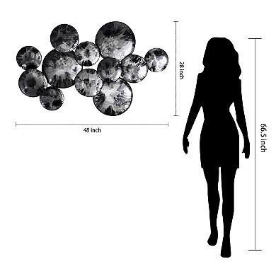 Empire Art Direct Obsidian Wall Sculpture