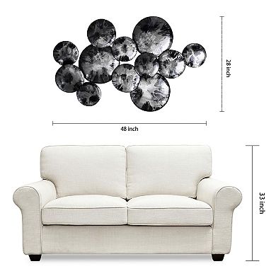 Empire Art Direct Obsidian Wall Sculpture