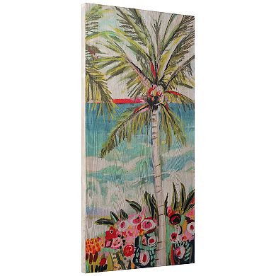 Empire Art Direct Palm Tree Whimsy II Wood Wall Art