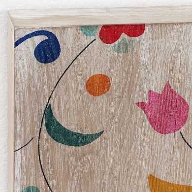 Empire Art Direct Folklorica I Wood Wall Art