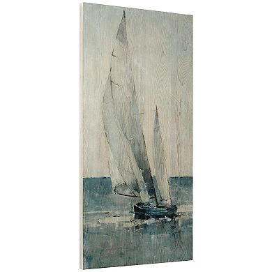 Empire Art Direct Grey Seas I Wood Wall Art