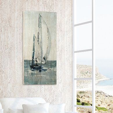 Empire Art Direct Grey Seas II Wood Wall Art