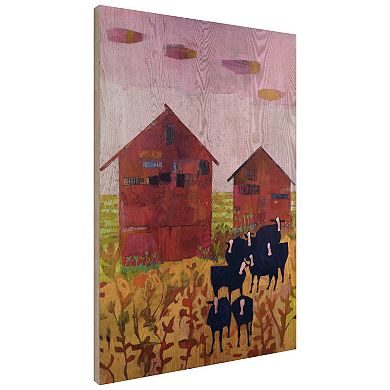 Empire Art Direct Orland Barnyard Wood Wall Art