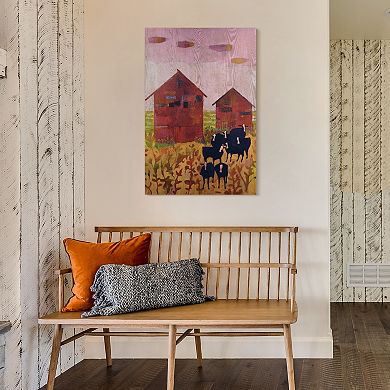 Empire Art Direct Orland Barnyard Wood Wall Art