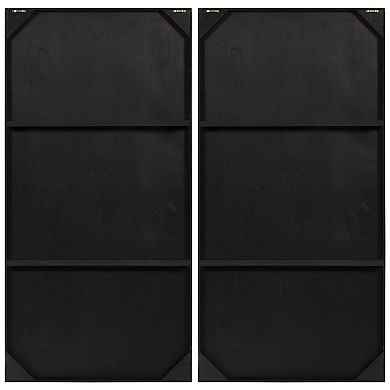 Empire Art Direct Coastal Paradise Found Wood Wall Art 2-piece Set