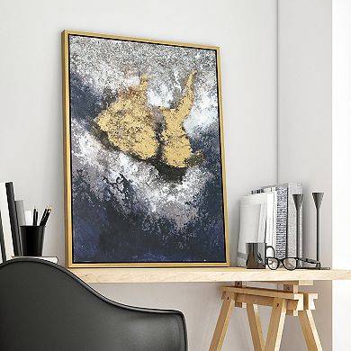 Empire Art Direct Nourishment Textured Glitter Canvas Wall Art