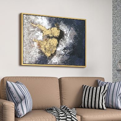 Empire Art Direct Nourishment Textured Glitter Canvas Wall Art