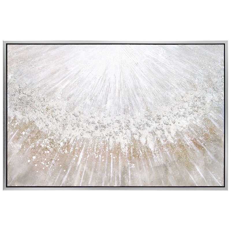 Empire Art Direct Pellets Textured Glitter Hand Painted Canvas Wall Art, 32" x 48"