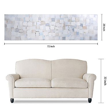 Empire Art Direct Frozen Tundra Textured Canvas Wall Art