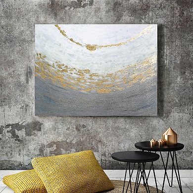 Empire Art Direct Golden Tundra Textured Canvas Wall Art
