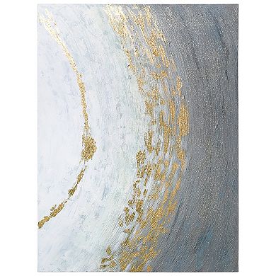 Empire Art Direct Golden Tundra Textured Canvas Wall Art