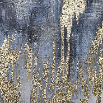Empire Art Direct Golden Lighting 2 Textured Canvas Wall Art