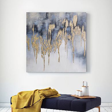 Empire Art Direct Golden Lighting 2 Textured Canvas Wall Art