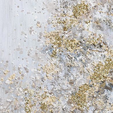 Empire Art Direct Winter Forest 2 Textured Canvas Wall Art