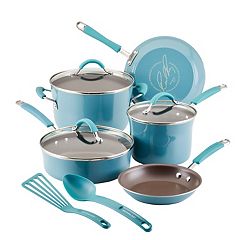 Rachael Ray Nitro 6.5-Quart Cast Iron Dutch Oven, Agave Blue