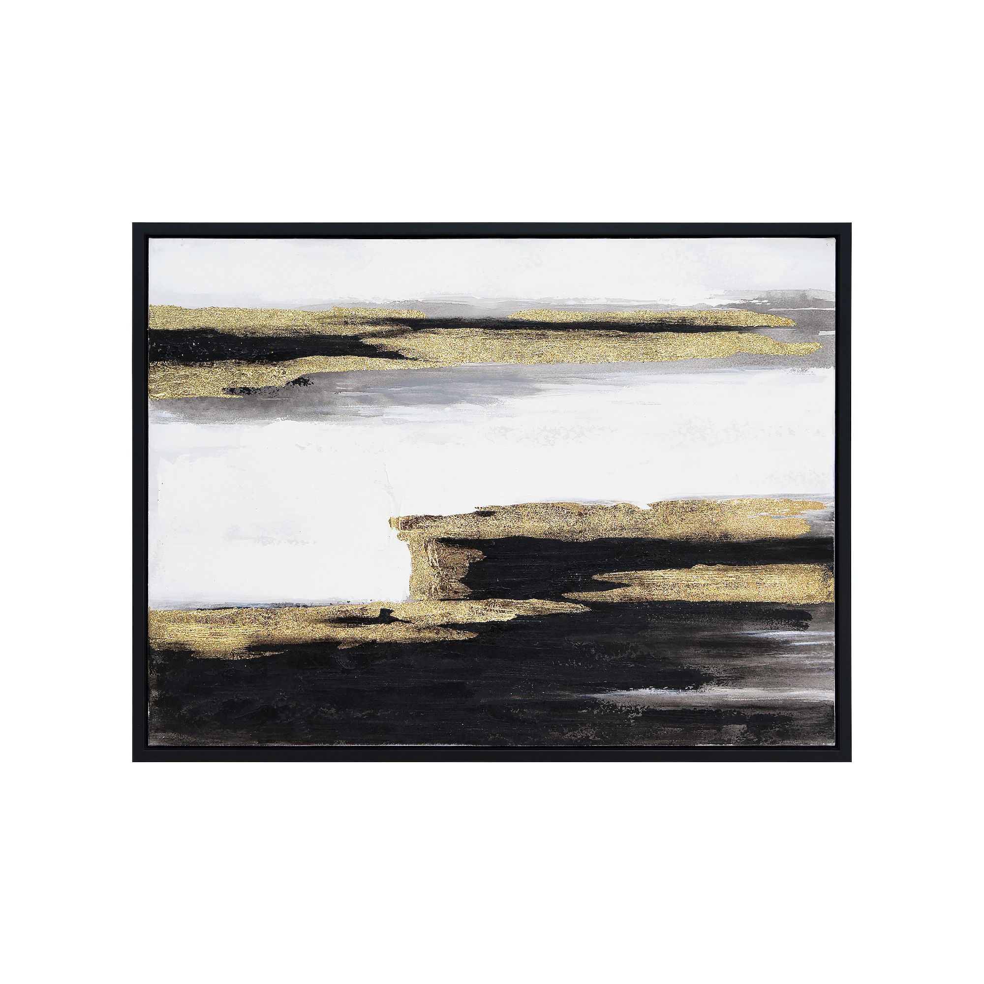 Empire Art Direct Solemn Night Textured Canvas Wall Art, Multi