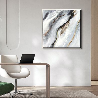 Empire Art Direct Flood Textured Canvas Wall Art