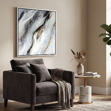 Empire Art Direct Flood Textured Canvas Wall Art