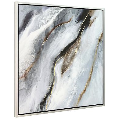 Empire Art Direct Flood Textured Canvas Wall Art