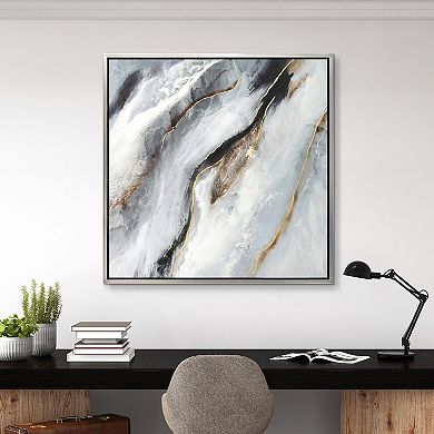 Empire Art Direct Flood Textured Canvas Wall Art