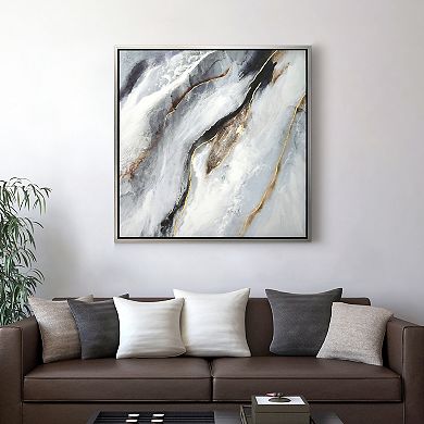 Empire Art Direct Flood Textured Canvas Wall Art