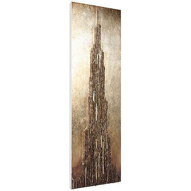 Empire Art Direct Stratified Wooden Wall Art