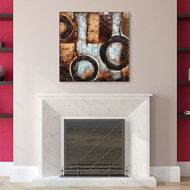 Empire Art Direct Revolutions 1 Mixed Media Wall Sculpture