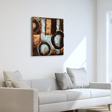 Empire Art Direct Revolutions 1 Mixed Media Wall Sculpture