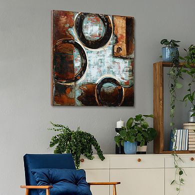 Empire Art Direct Revolutions 2 Mixed Media Wall Sculpture