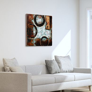 Empire Art Direct Revolutions 2 Mixed Media Wall Sculpture